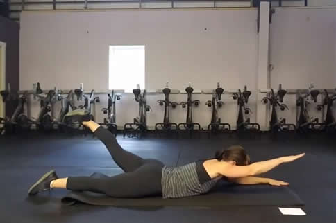 Swimming push-up
