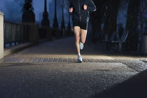 jogging