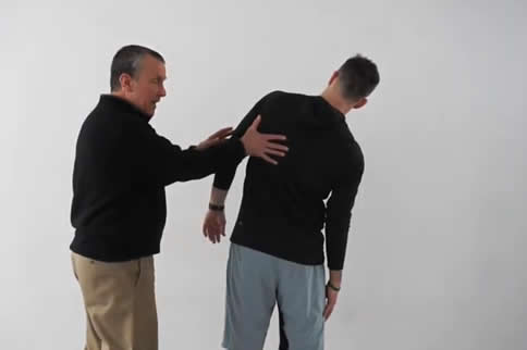 Intercostal muscle stretching