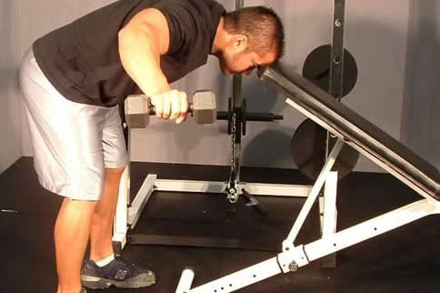 Bent over side raise